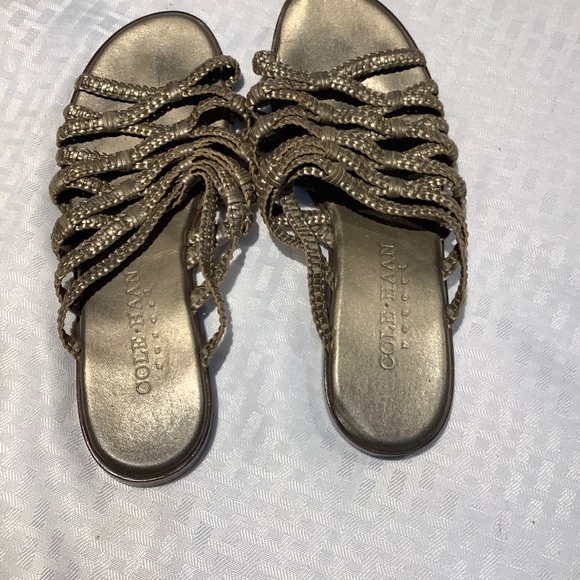 Cole Haan Resort Made in Brazil soft gold color 8 AA - Picture 1 of 3